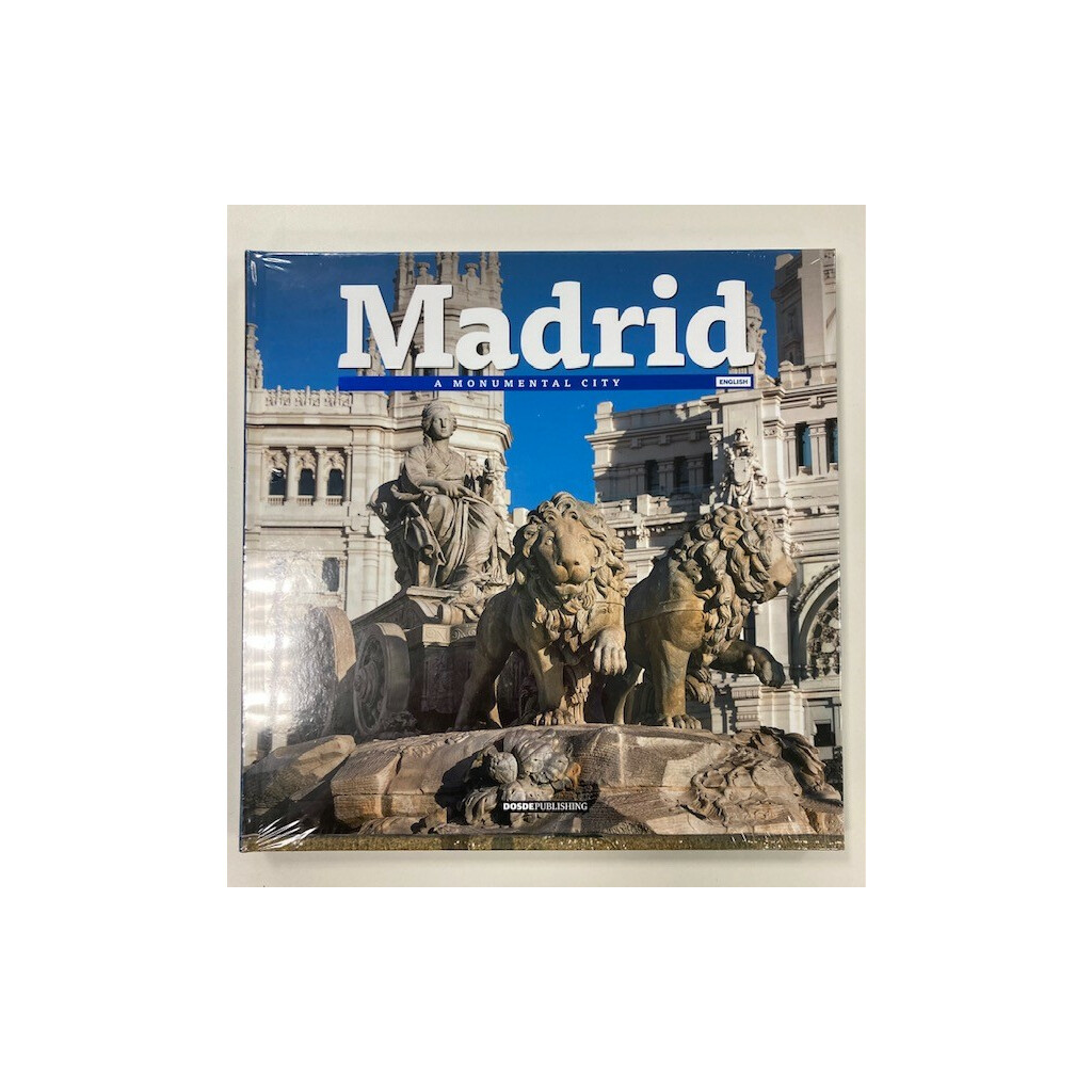 Libro turístico con fotografías  "Madrid a monumental city"
